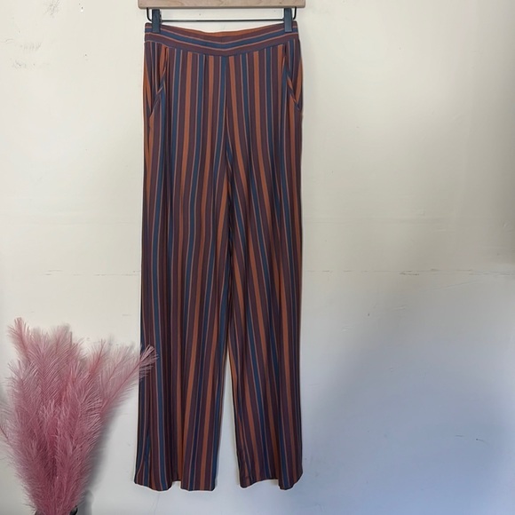 Amour vert • lark dream knit pajama pants in rivoli stripe - Picture 3 of 10